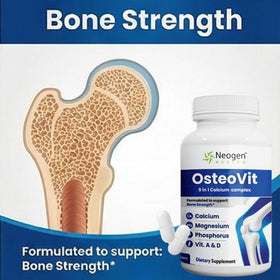 Détails des comprimés OsteoVit 5-en-1 Calcium
