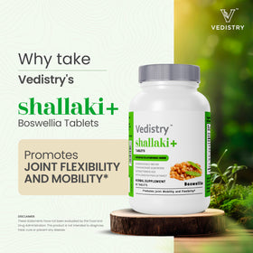 Détails des comprimés Vedistry Boswellia Serrata 700mg