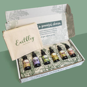 Détails des étiquettes des teintures herbales Earthley Wellness