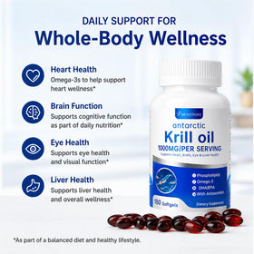 Détails des gélules d'huile de krill DR.VITPOSY