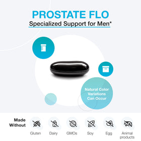 Détails des gélules softgels XYMOGEN Prostate FLO