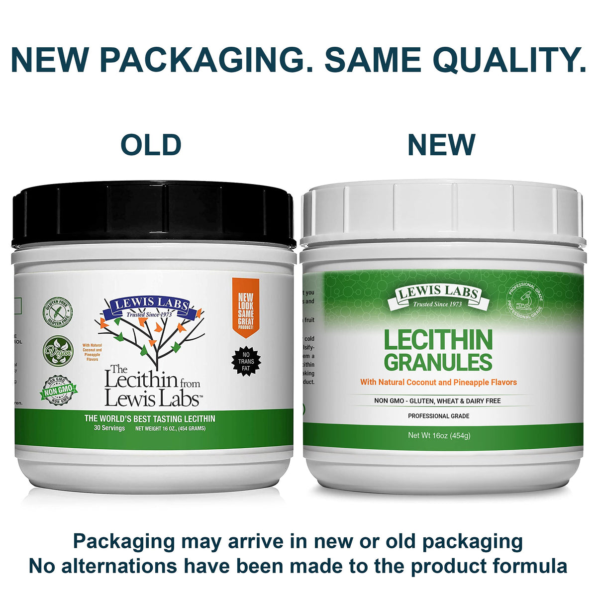 Détails des granules de lécithine Lewis Labs