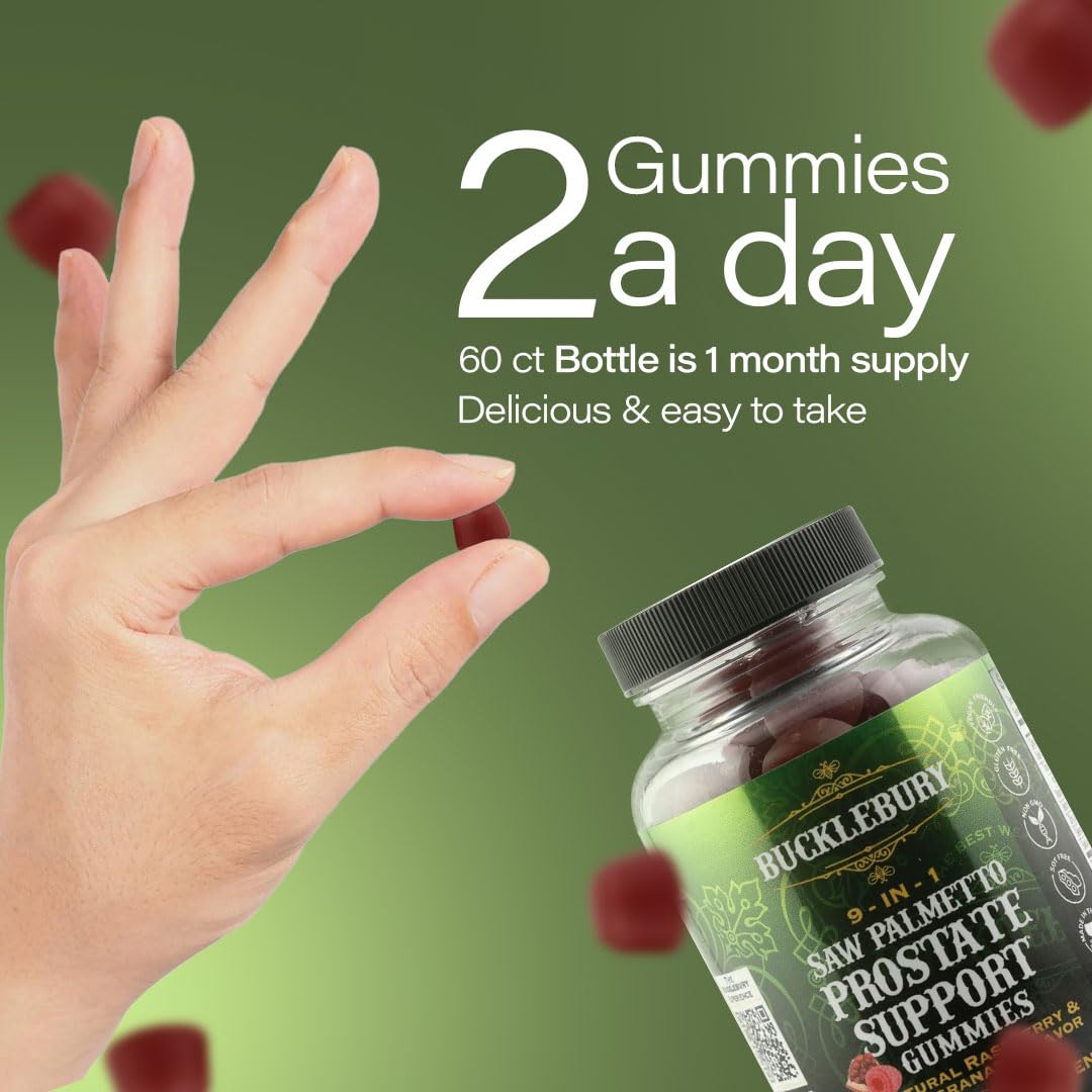 Détails des Gummies 9-en-1 à la Sabal de BUCKLEBURY