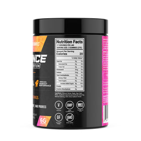 Détails des gummies de créatine monohydrate Bounce Pro avec étiquette