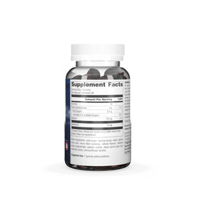 Détails des gummies de mélatonine Source Naturals avec saveur fruitée