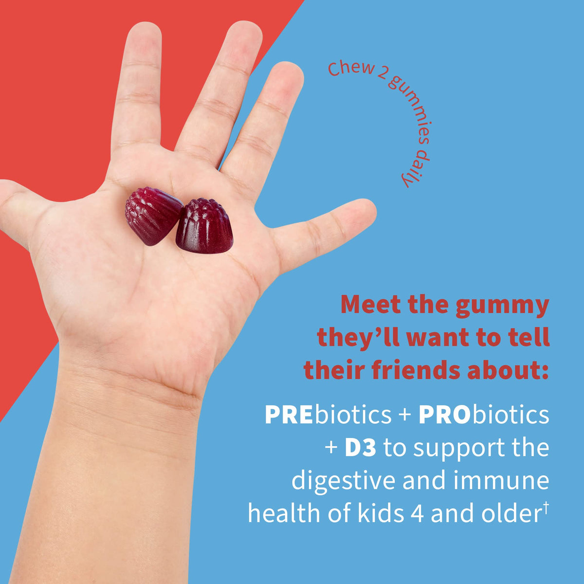Détails des gummies Garden of Life avec vitamine D3