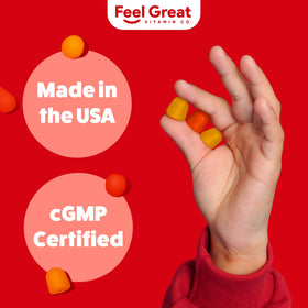 Détails des gummies Omega 3 DHA pour enfants