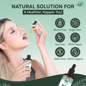 Détails des ingrédients botaniques de zestyfit Para Purge