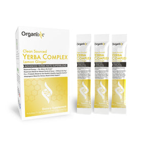 Détails des ingrédients d'Organixx Yerba Complex, mélange à base de yerba mate