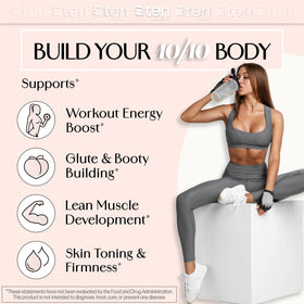 Détails des ingrédients de 10Ten Nutrition Créatine + Collagène