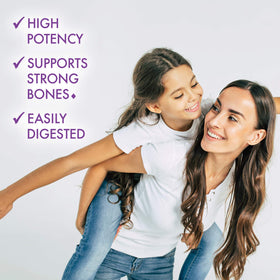 Détails des ingrédients de BlueBonnet Calcium Magnésium Zinc + Vitamine D3