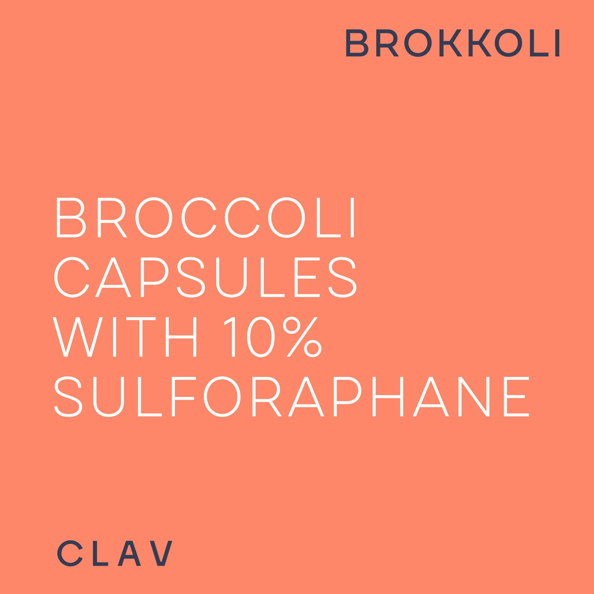 Détails des ingrédients de CLAV Extrait de Germes de Brocoli