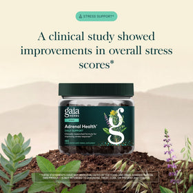 Détails des ingrédients de Gaia Herbs Complément Système Surrénalien