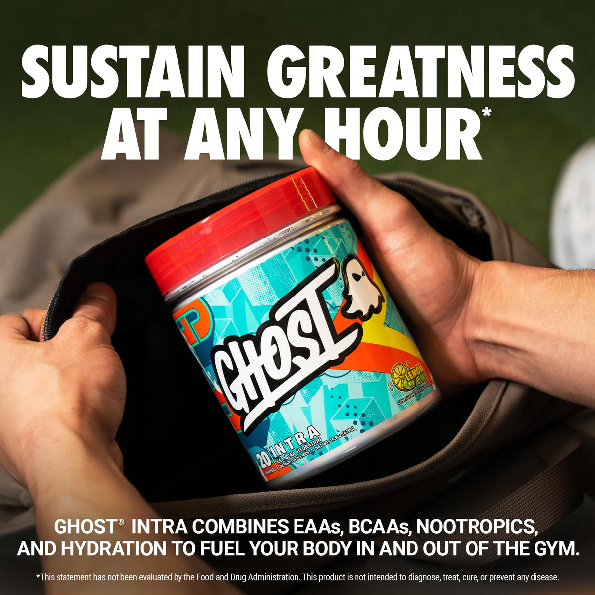 Détails des ingrédients de GHOST Poudre Intra-Workout