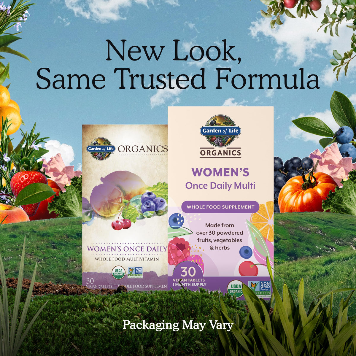 Détails des ingrédients de la Multivitamine Bio Garden of Life