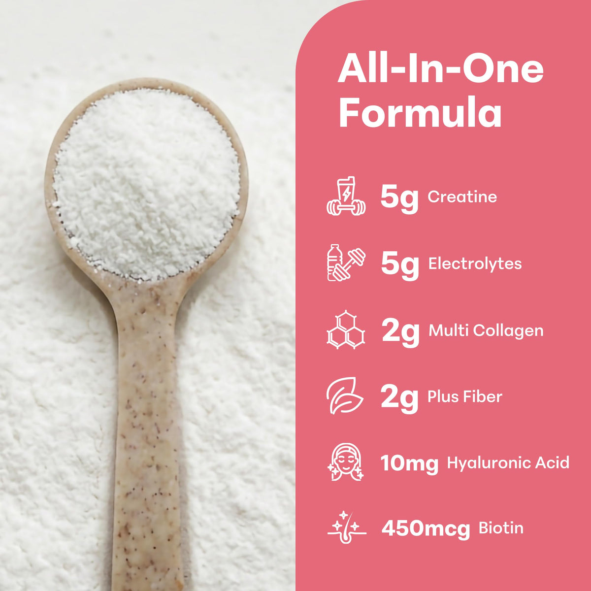 Détails des ingrédients de la poudre de créatine Micro Ingredients