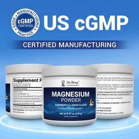 Détails des ingrédients de la poudre de magnésium glycinate Dr. Berg