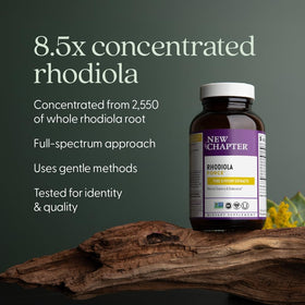 Détails des ingrédients de New Chapter Rhodiola Force 300 mg