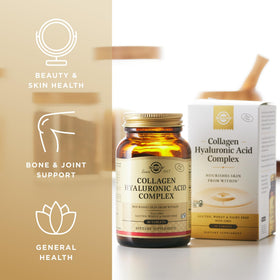 Détails des ingrédients de Solgar Collagène Acide Hyaluronique