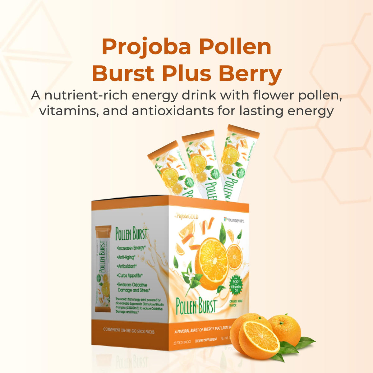 Détails des ingrédients de Youngevity Pollen Burst