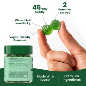 Détails des ingrédients des Calm Magnesium Gummies de VEV