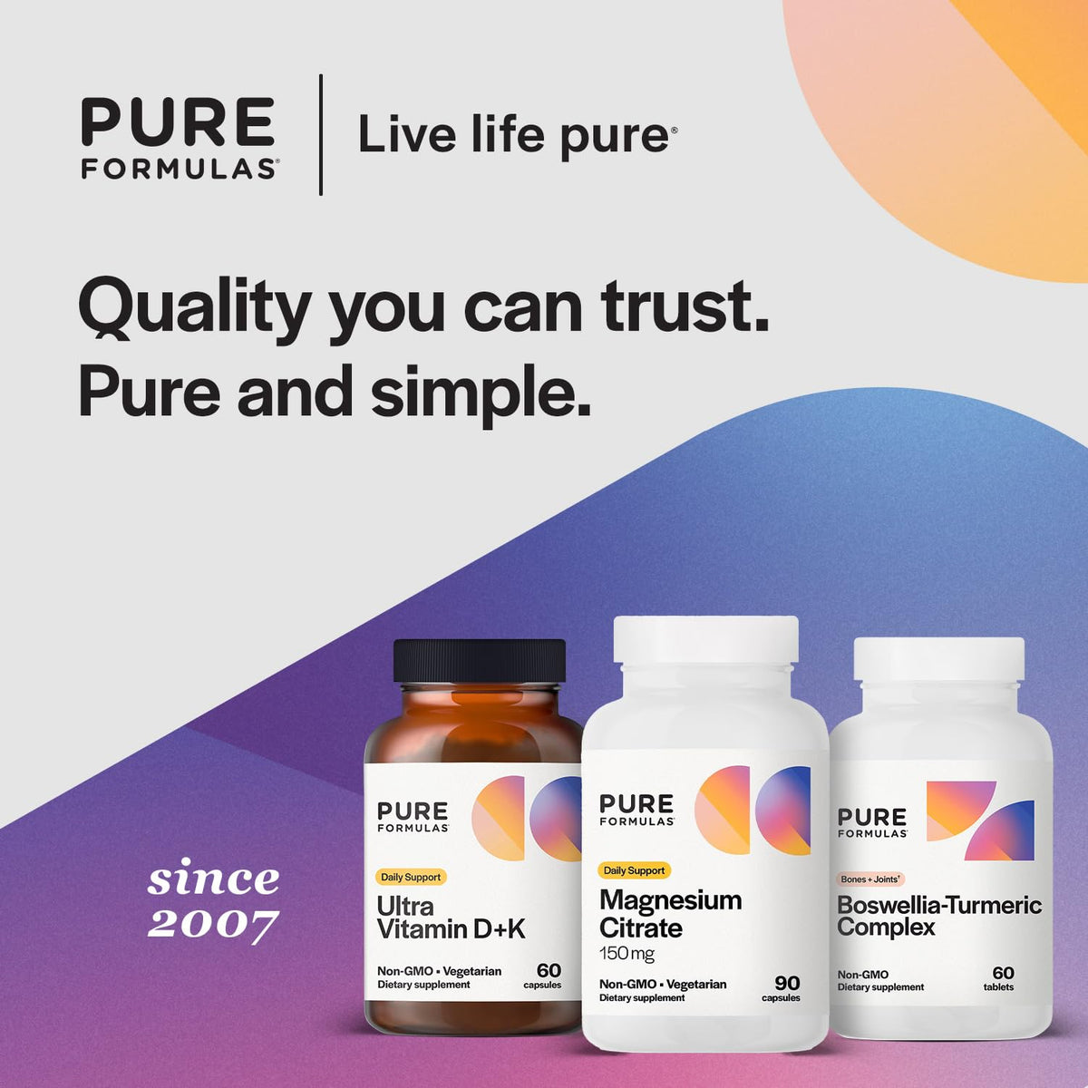 Détails des ingrédients des capsules de citrate de magnésium PureFormulas