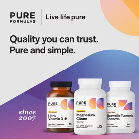Détails des ingrédients des capsules de citrate de magnésium PureFormulas