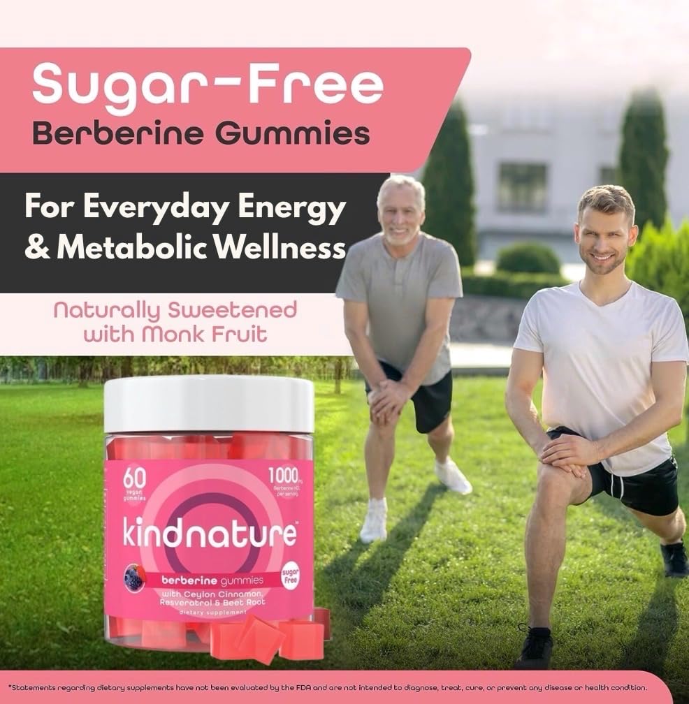 Détails des ingrédients des Gummies à la Berbérine de kindnature