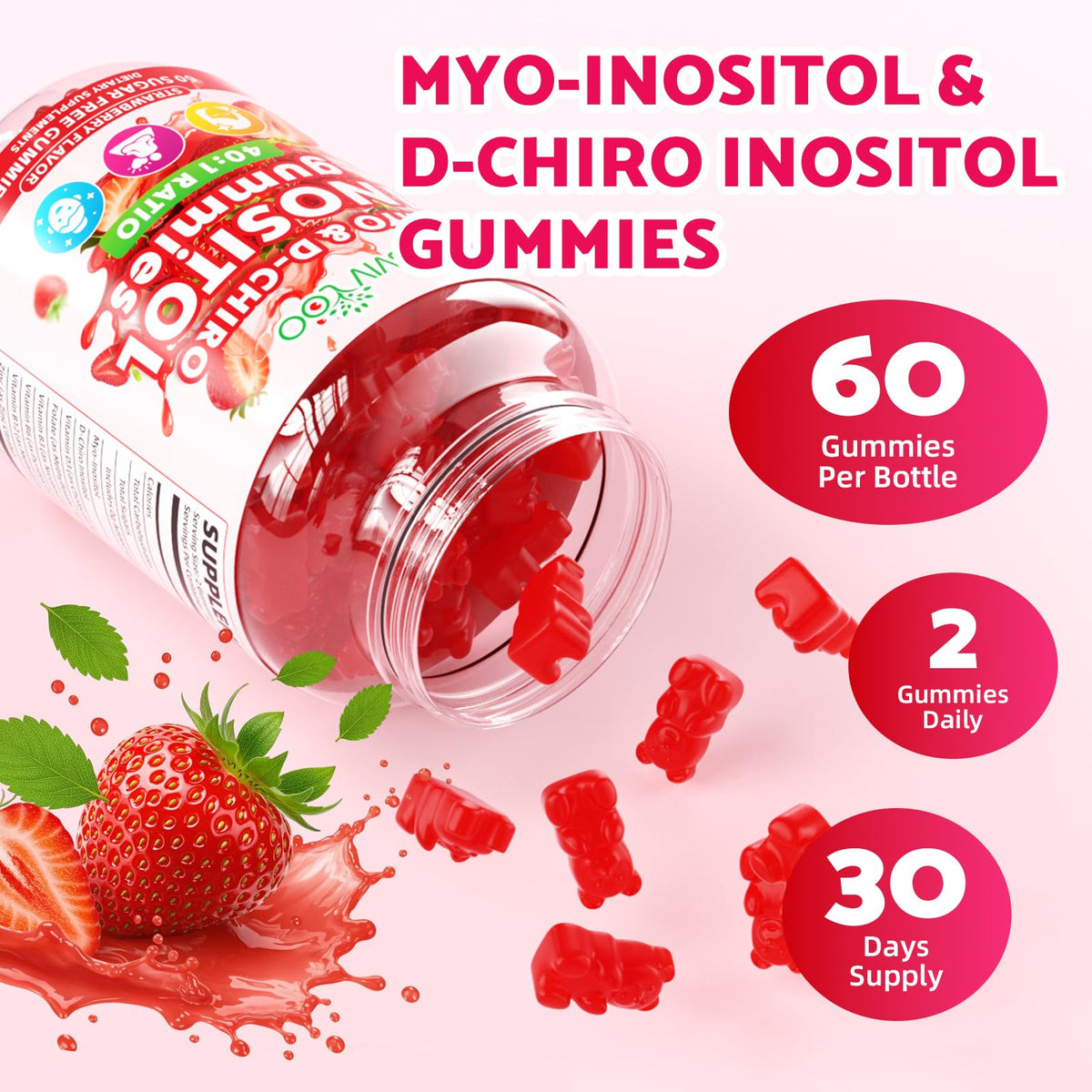 Détails des ingrédients des gummies BVIVLOO
