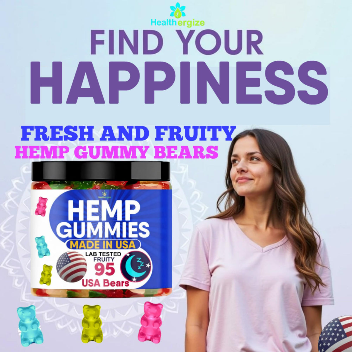 Détails des ingrédients des Gummies de Chanvre Healthergize