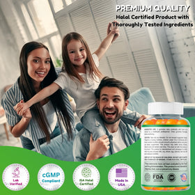 Détails des ingrédients des gummies de fibres SHIFAA NUTRITION