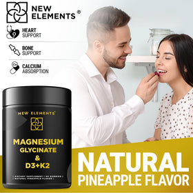 Détails des ingrédients des gummies de magnésium glycinate