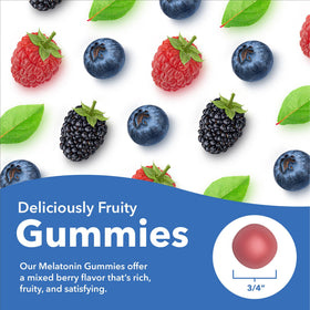 Détails des ingrédients des gummies de mélatonine Sundance