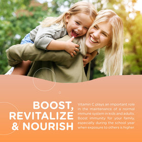 Détails des ingrédients des Gummies Vitamine C Zahler