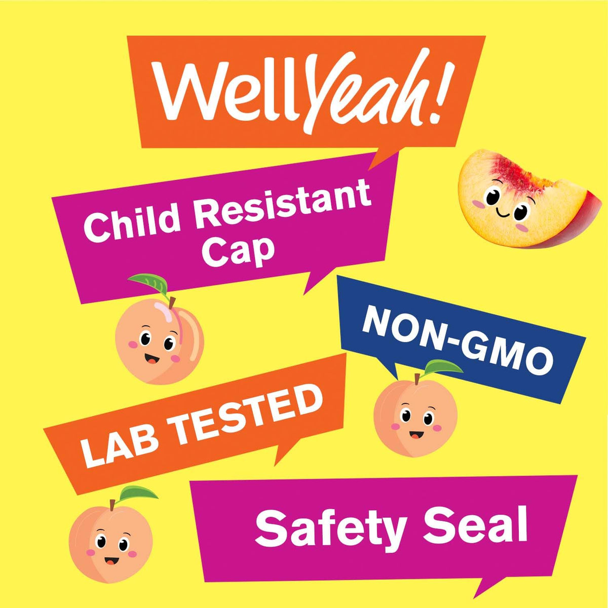 Détails des ingrédients des gummies WellYeah Curcuma Curcumin
