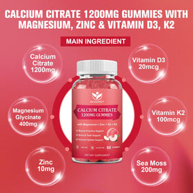 Détails des ingrédients des gummies WOGORGT
