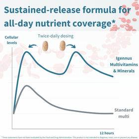 Détails des ingrédients des multivitamines Igennus