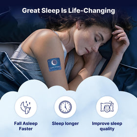 Détails des ingrédients des patches de sommeil Wellamoon sur l'emballage