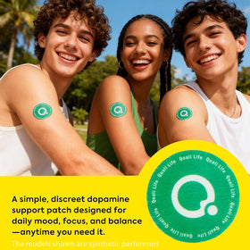 Détails des ingrédients des patches Dopamine QualiLife