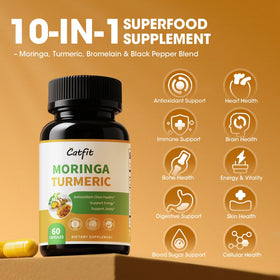 Détails des ingrédients du complément alimentaire Catfit Moringa
