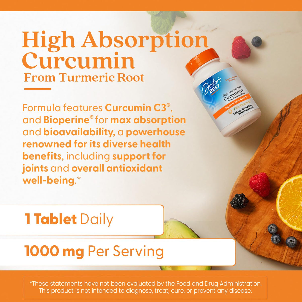 Détails des ingrédients du complément alimentaire Curcuma Curcumin