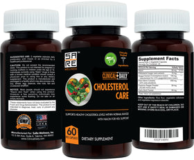 Détails des ingrédients du Complément Cholesterol Care Clinical Daily