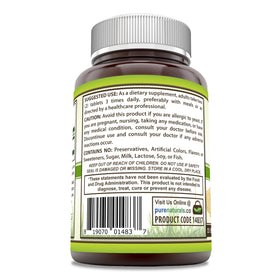 Détails des ingrédients du complément de levure de bière Pure Naturals