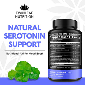 Détails des ingrédients du complément de sérotonine TWINLEAF NUTRITION