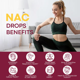 Détails des ingrédients du complément NAC liquide CFILIHTC