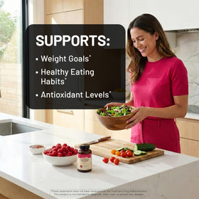 Détails des ingrédients du complément NatureWise Cétones de Framboise