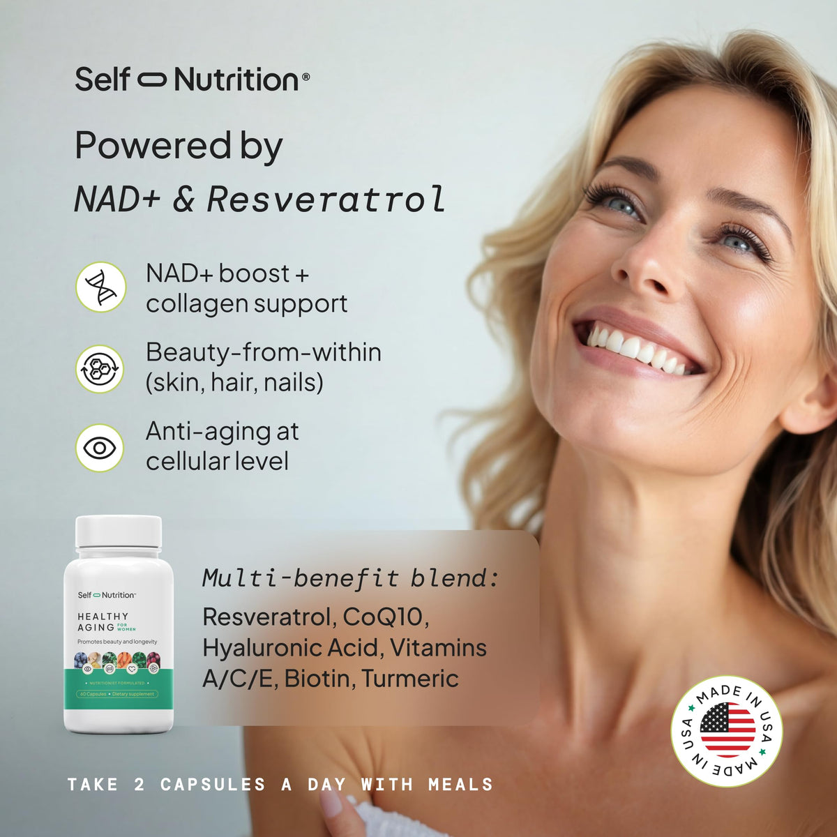 Détails des ingrédients du complément SELF NUTRITION