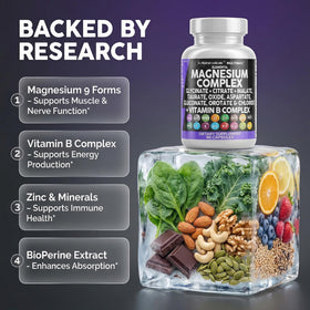 Détails des ingrédients du complexe de magnésium Clean Nutraceuticals