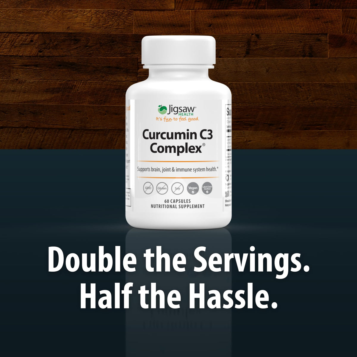 Détails des ingrédients du Jigsaw Health Curcumin C3 Complex