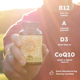 Détails des ingrédients Earth Fed Muscle Multivitamine Matinale